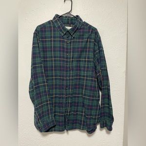 Goodfellow & co plaid button down shirt